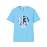 Division2 T-Shirt Dark – US Flag Rogue Skull with US Flag Target