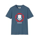 Division2 T-Shirt Dark – White Rogue Skull with Red Target