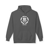 Division2 Hoodie Dark – White Rogue Skull with White Target