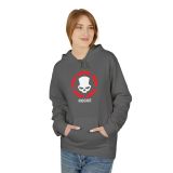 Division2 Hoodie Dark – White Rogue Skull with Red Target