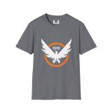 Division2 T-Shirt Dark – SHD Emblem White and Orange