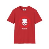 Division2 T-Shirt Dark – White Rogue Skull with Red Target