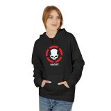 Division2 Hoodie Dark – White Rogue Skull with Red Target