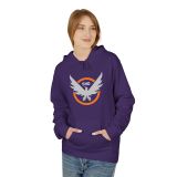 Division2 Hoodie Dark – SHD Emblem Orange Grey