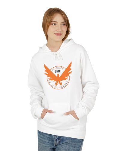 Division2 Hoodie Lite – SHD Emblem Orange and Black