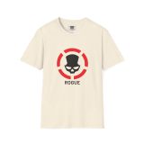 Division2 T-Shirt Lite – Black Rogue Skull with Red Target