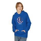 Division2 Hoodie Dark – US Flag Rogue Skull with US Flag Target