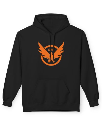 Division2 Hoodie Dark – SHD Emblem Orange