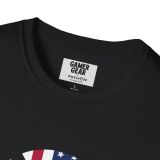 Division2 T-Shirt Dark – US Flag Rogue Skull with US Flag Target