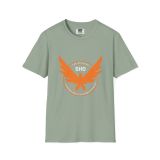 Division2 T-Shirt Dark – SHD Emblem Orange and White
