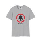 Division2 T-Shirt Lite – Black Rogue Skull with Red Target