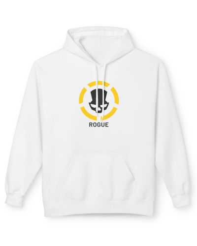 Division2 Hoodie Lite – Black Rogue Skull with Yellow Target
