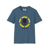 Division2 T-Shirt Lite – Black Rogue Skull with Yellow Target