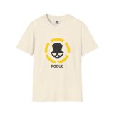 Division2 T-Shirt Lite – Black Rogue Skull with Yellow Target