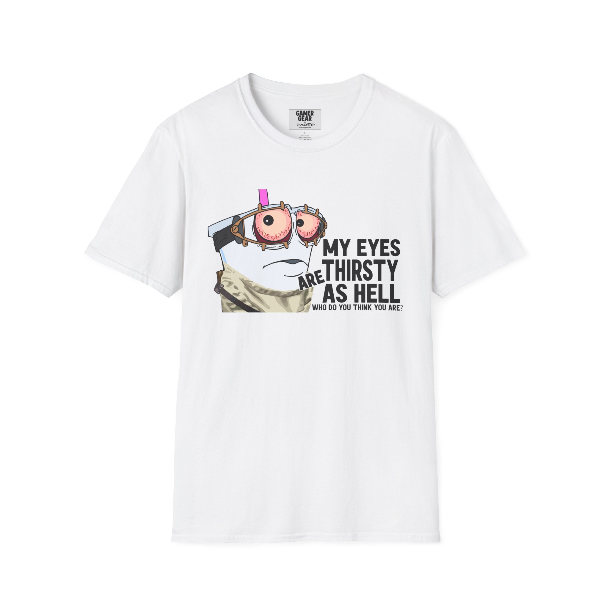 ATHF Master Shake T-Shirt – Thirsty Eyes