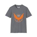 Division2 T-Shirt Dark – SHD Emblem Orange and White