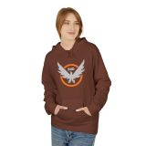 Division2 Hoodie Dark – SHD Emblem Orange Grey