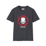 Division2 T-Shirt Dark – White Rogue Skull with Red Target