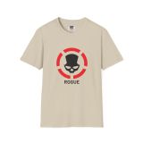 Division2 T-Shirt Lite – Black Rogue Skull with Red Target