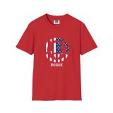 Division2 T-Shirt Dark – US Flag Rogue Skull with US Flag Target
