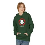 Division2 Hoodie Dark – White Rogue Skull with Red Target