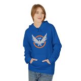 Division2 Hoodie Dark – SHD Emblem Orange Grey