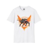Division2 T-Shirt Lite – Black Tusk Warhound Over SHD Emblem