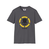 Division2 T-Shirt Lite – Black Rogue Skull with Yellow Target