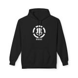 Division2 Hoodie Dark – White Rogue Skull with White Target