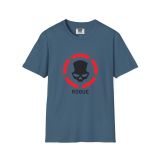 Division2 T-Shirt Lite – Black Rogue Skull with Red Target