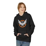 Division2 Hoodie Dark – SHD Emblem Orange Grey