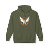 Division2 Hoodie Dark – SHD Emblem White and Orange