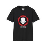 Division2 T-Shirt Dark – White Rogue Skull with Red Target