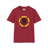 Division2 T-Shirt Lite – Black Rogue Skull with Yellow Target
