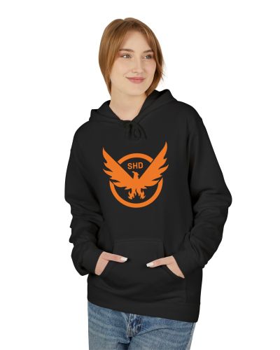Division2 Hoodie Dark – SHD Emblem Orange