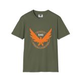 Division2 T-Shirt Dark – SHD Emblem Orange and White