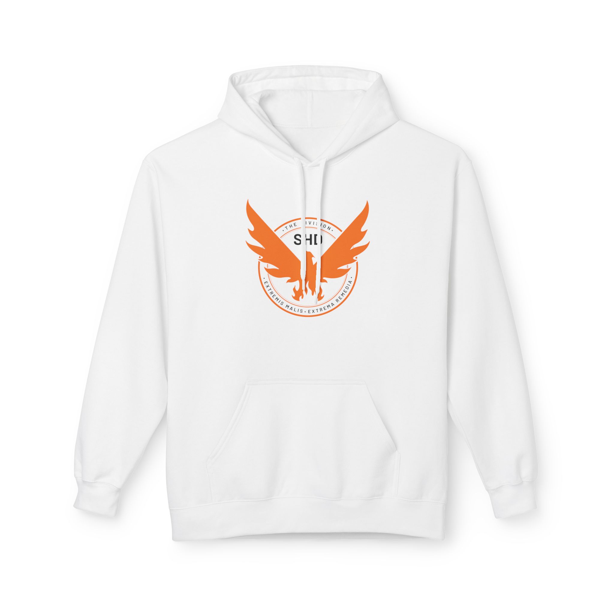 Division2 Hoodie Lite – SHD Emblem Orange and Black