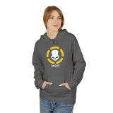 Division2 Hoodie Dark – White Rogue Skull with Yellow Target