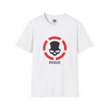 Division2 T-Shirt Lite – Black Rogue Skull with Red Target