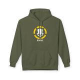 Division2 Hoodie Dark – White Rogue Skull with Yellow Target