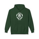 Division2 Hoodie Dark – White Rogue Skull with White Target