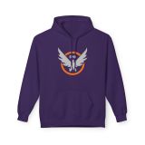 Division2 Hoodie Dark – SHD Emblem Orange Grey