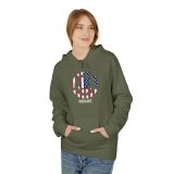 Division2 Hoodie Dark – US Flag Rogue Skull with US Flag Target