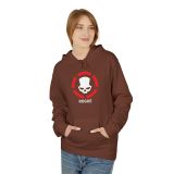 Division2 Hoodie Dark – White Rogue Skull with Red Target