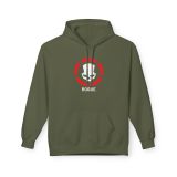 Division2 Hoodie Dark – White Rogue Skull with Red Target
