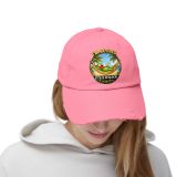 Distressed Style Retired in Paradise Hat — “I’m Retired, It’s 5 O’Clock Everywhere”