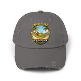 Distressed Style Retired in Paradise Hat — “I’m Retired, It’s 5 O’Clock Everywhere”